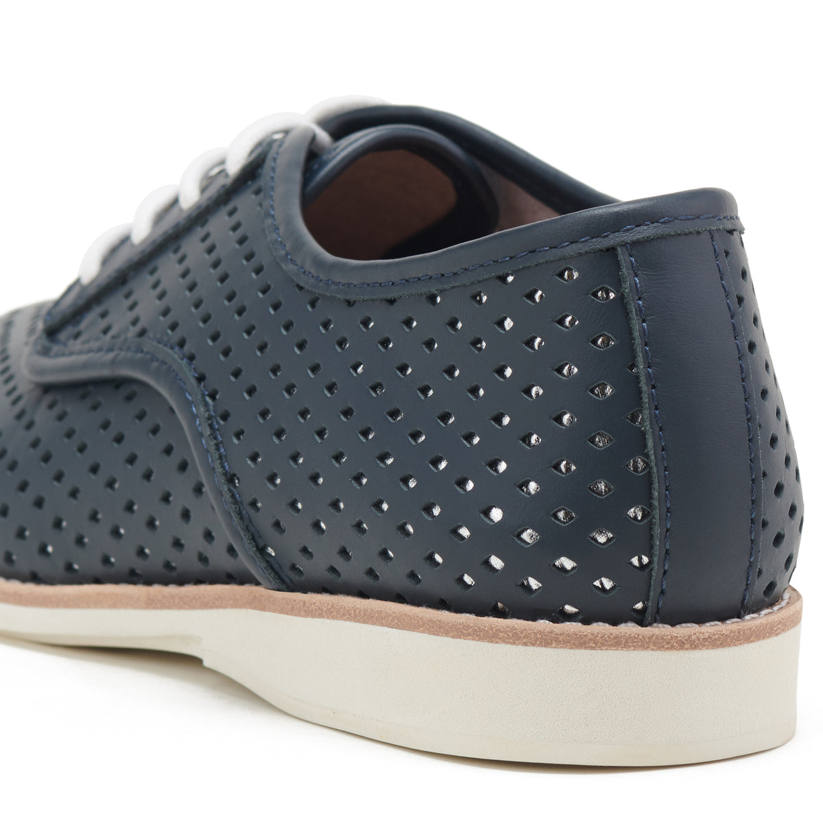 Derby Punch Overlay Dark Navy/Silver