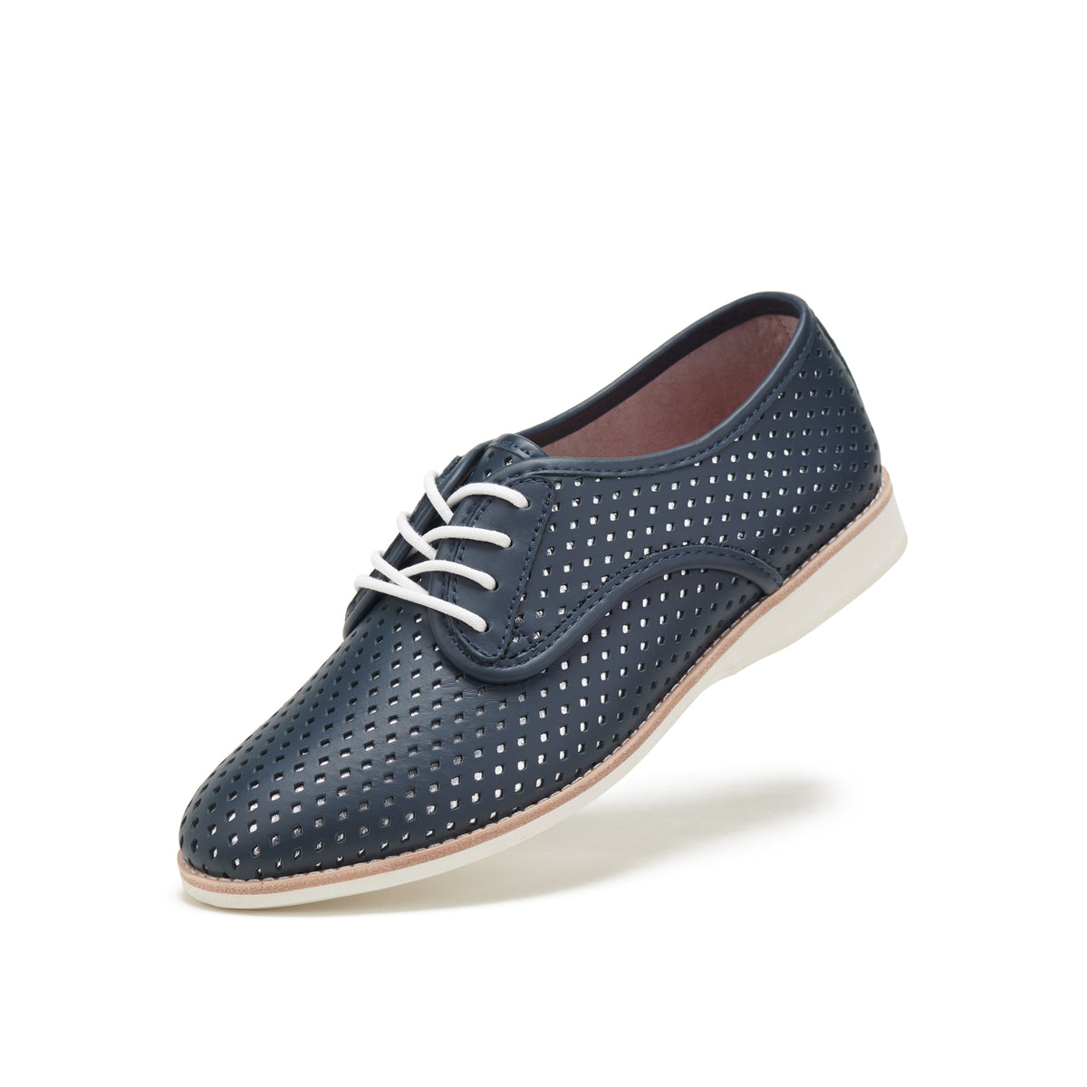 Derby Punch Overlay Dark Navy/Silver