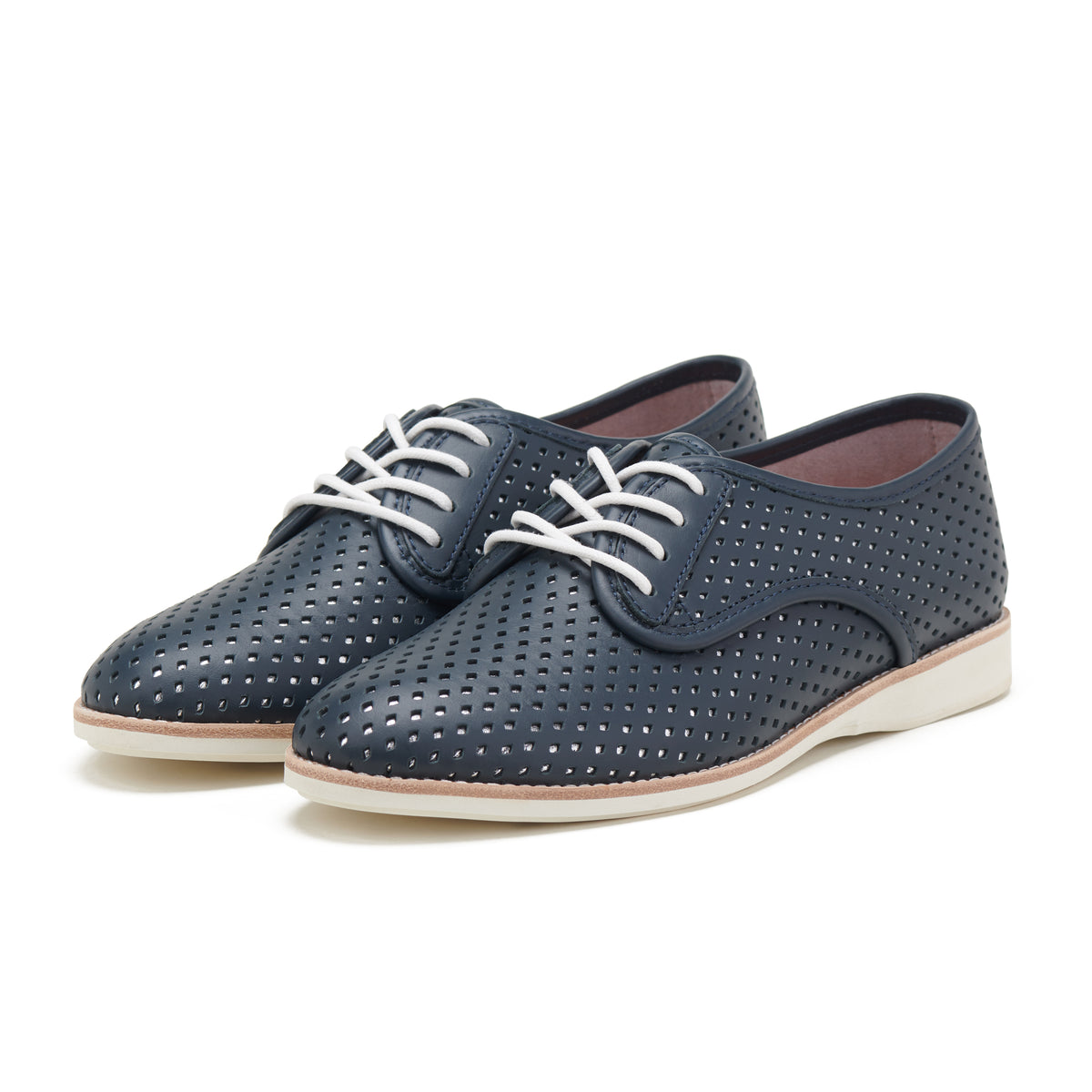 Derby Punch Overlay Dark Navy/Silver
