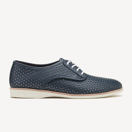 Derby Punch Overlay Dark Navy Silver