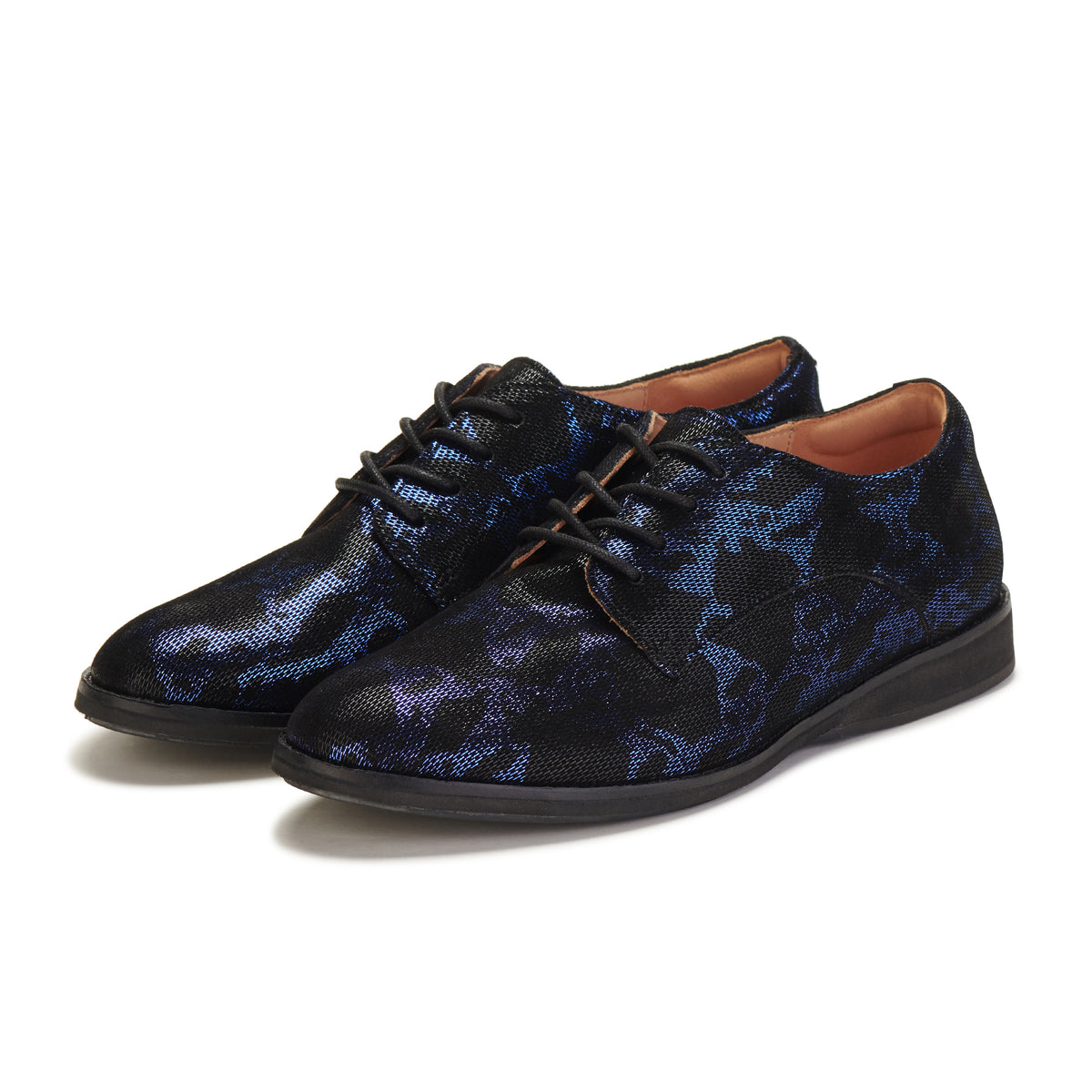 Derby Black/Blue Marble Chrome