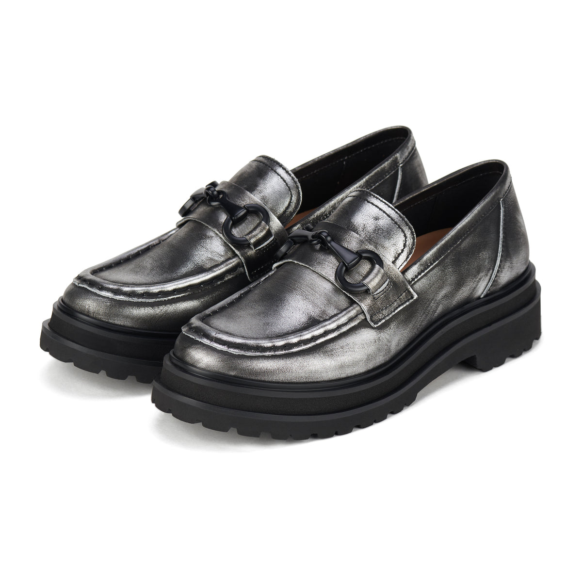Loafer Step Classic Brushed Silver