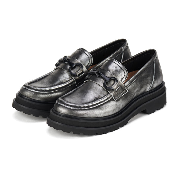 Loafer Step Classic Brushed Silver
