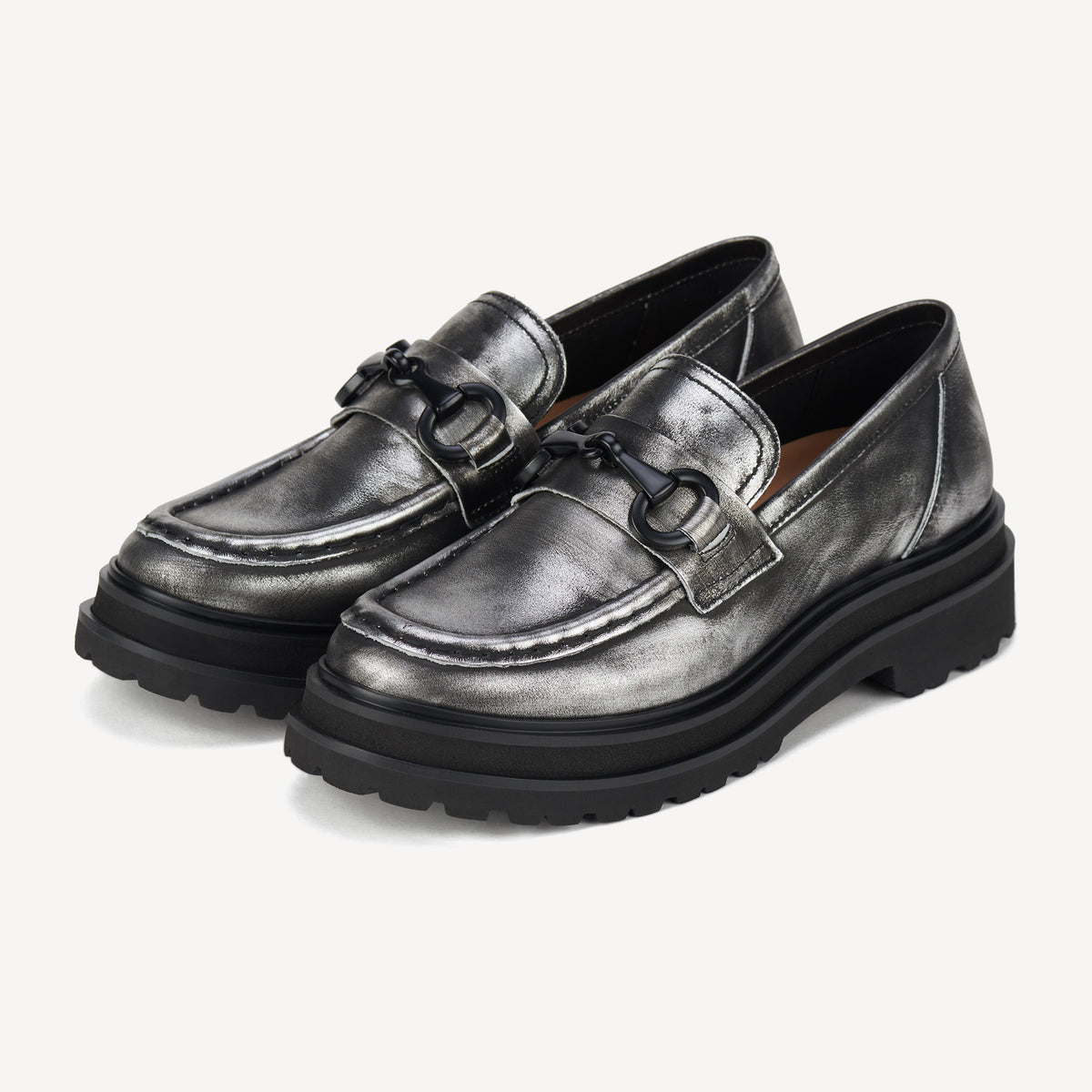 Loafer Step Classic Brushed Silver