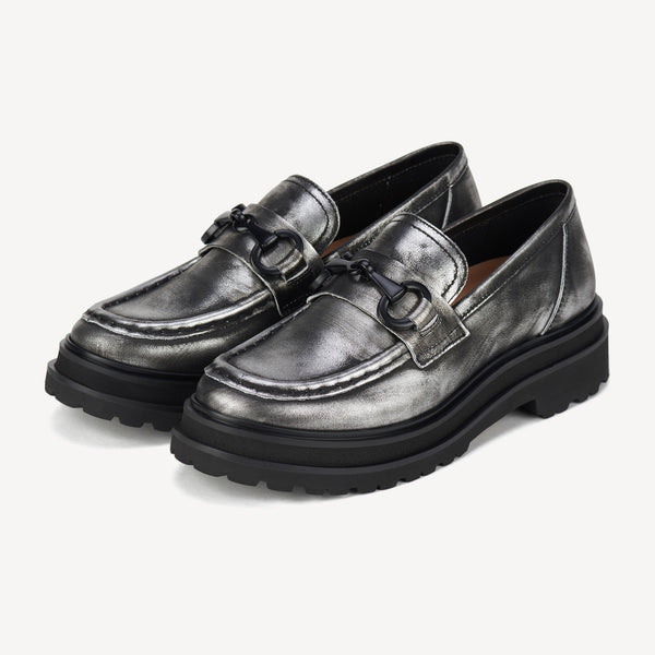 Loafer Step Classic Brushed Silver