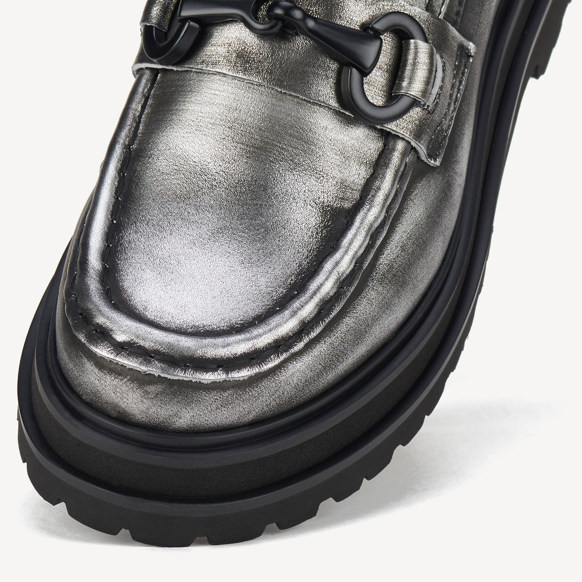Loafer Step Classic Brushed Silver