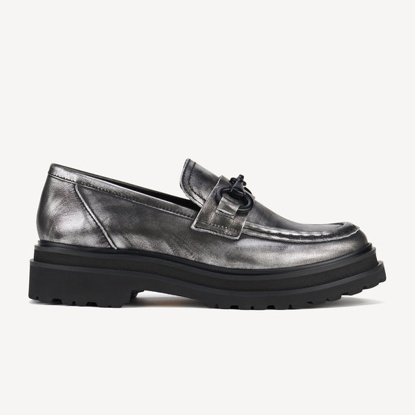 Loafer Step Classic Brushed Silver