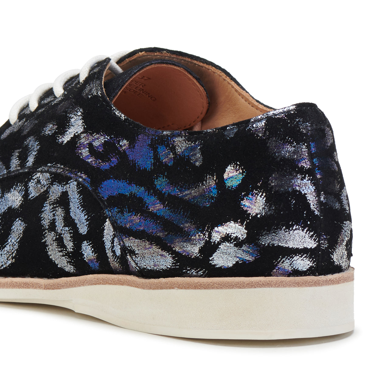Derby Steel Metallic Leopard