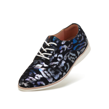 Derby Steel Metallic Leopard Rollie Nation