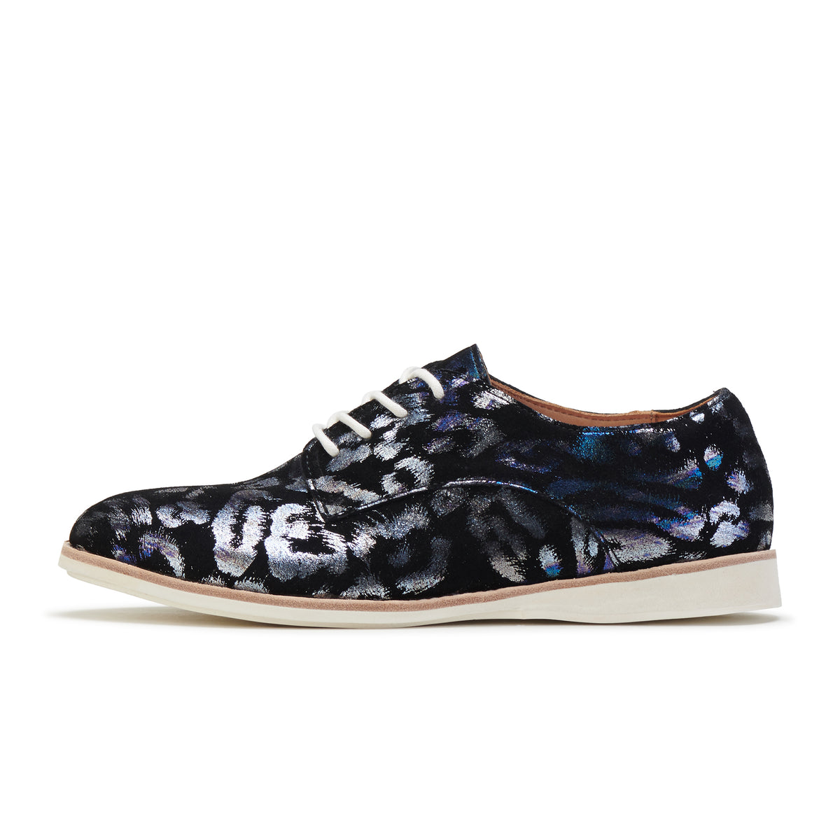 Derby Steel Metallic Leopard