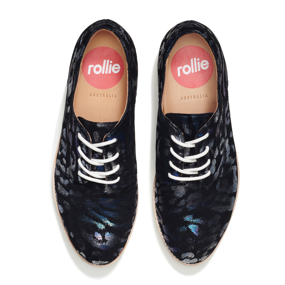 Derby Steel Metallic Leopard