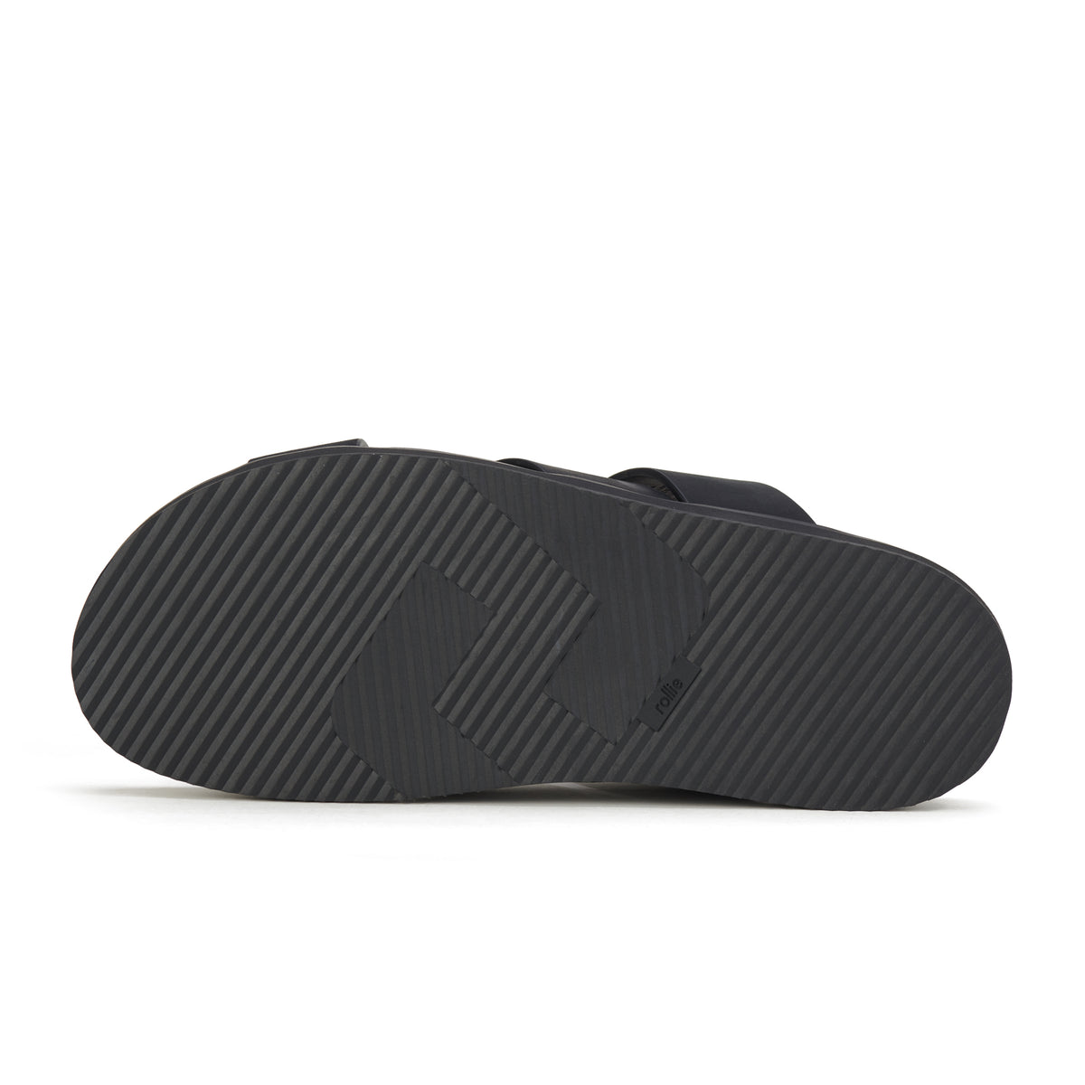 Rhodes Mens Cross Slide Black