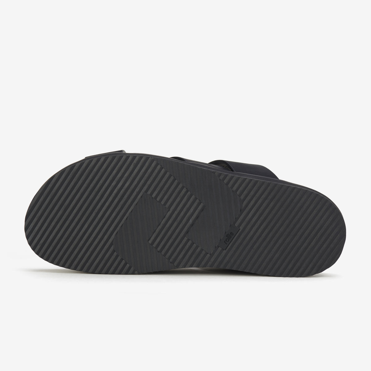 Rhodes Mens Cross Slide Black