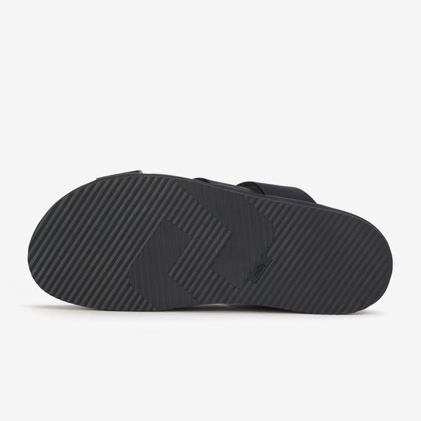 Rhodes Mens Cross Slide Black