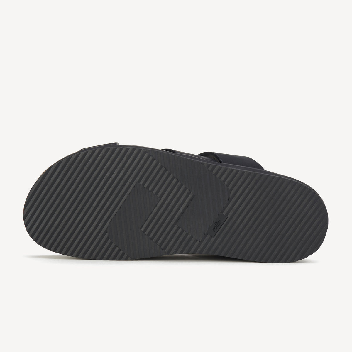 Rhodes Mens Cross Slide Black