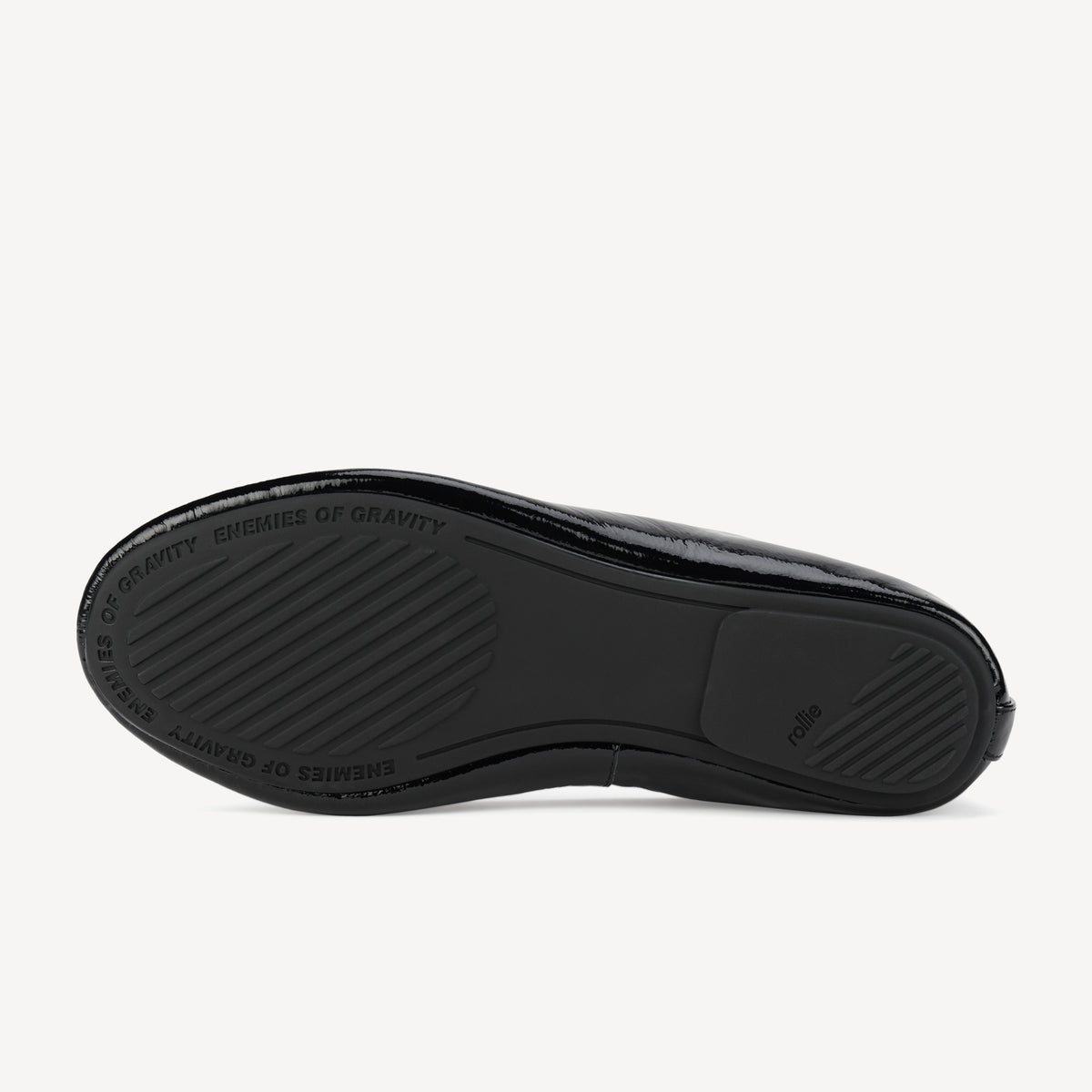 Ballet Black Crinkle Patent