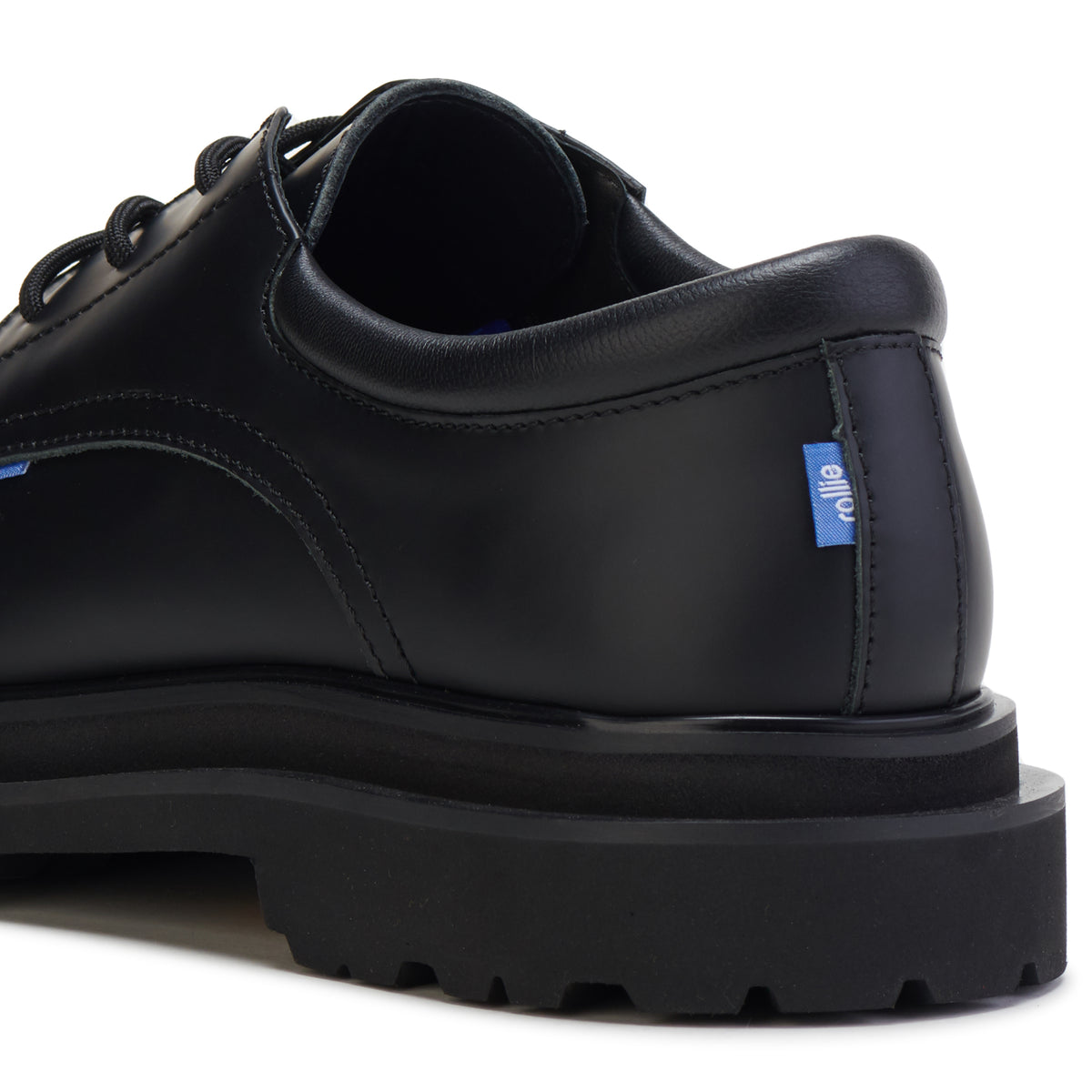 Derby Mens Step Black Sleek