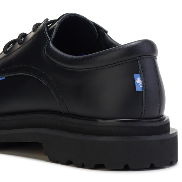 Derby Mens Step Black Sleek