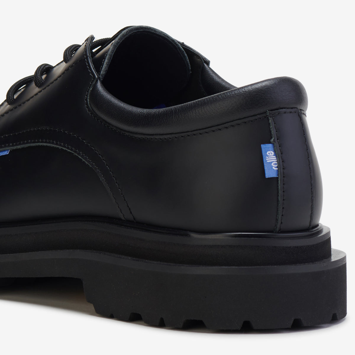 Derby Mens Step Black Sleek