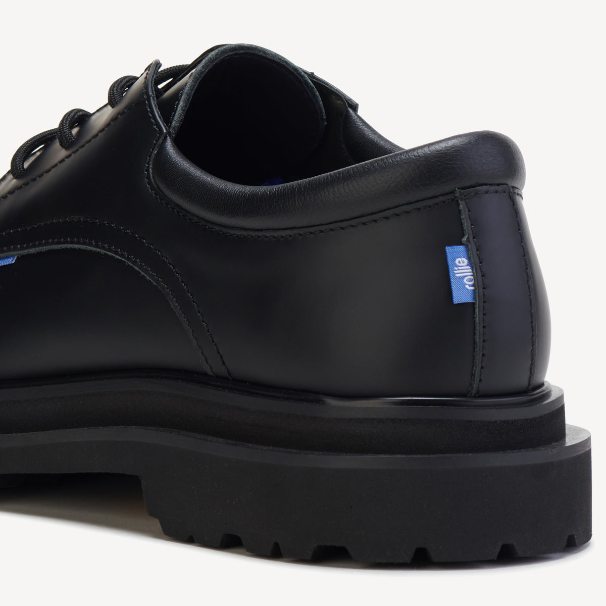 Derby Mens Step Black Sleek