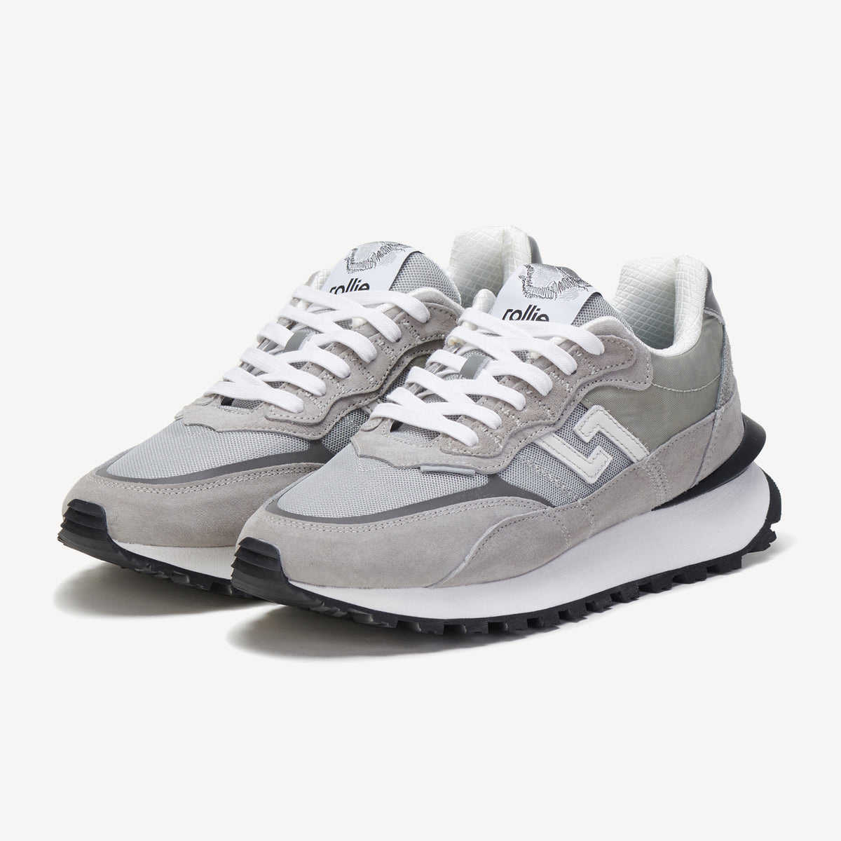 Rollie Kentu Mens Concrete Mix — men's sneaker, front view