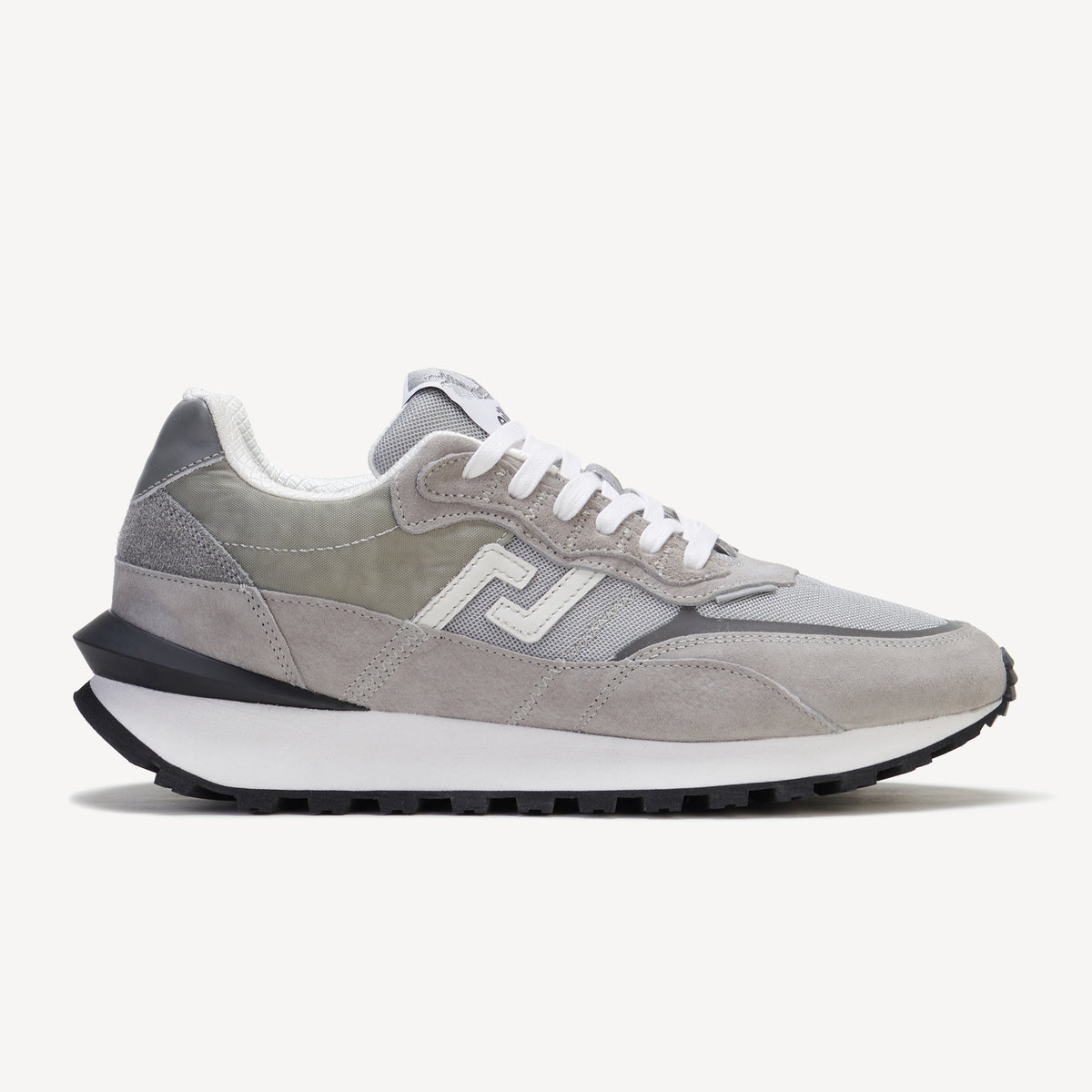 Rollie Kentu Mens Concrete Mix — men's sneaker, side profile