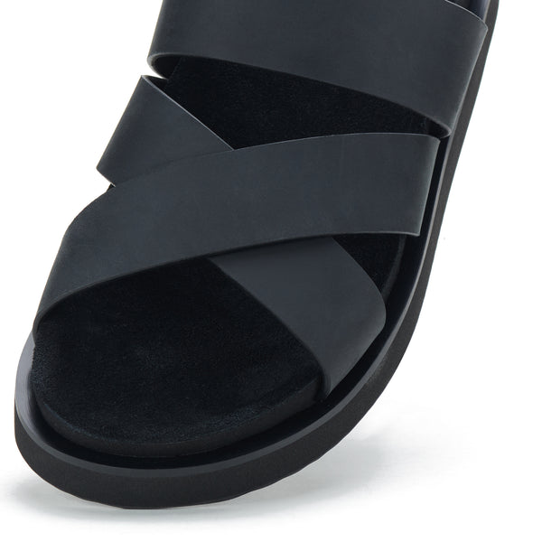 Rhodes Cross Slide Rustic Black