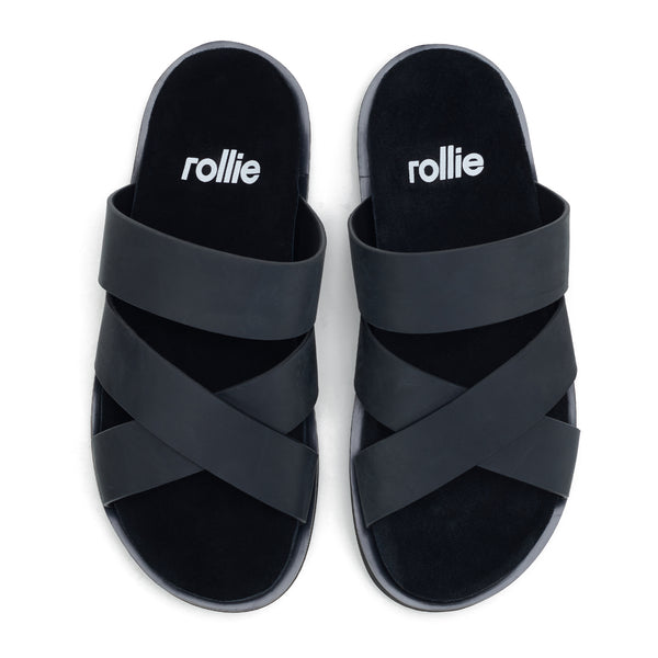 Rhodes Cross Slide Rustic Black