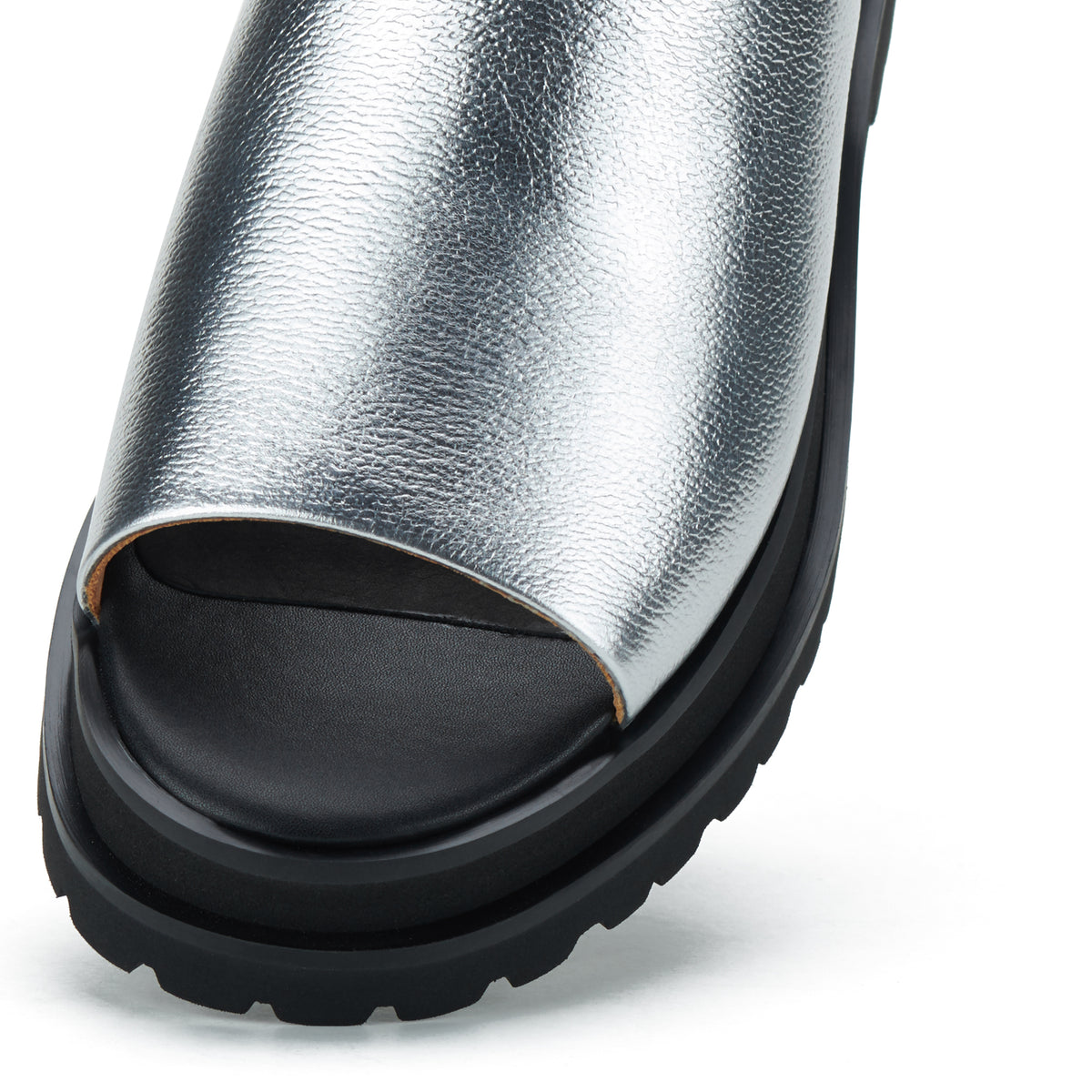Slide Step Silver/Black