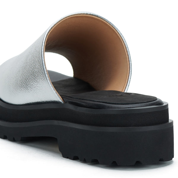 Slide Step Silver/Black