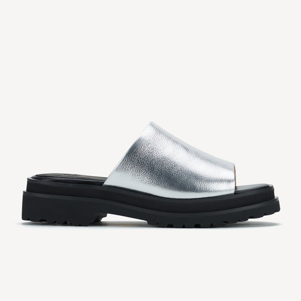 Slide Step Silver/Black