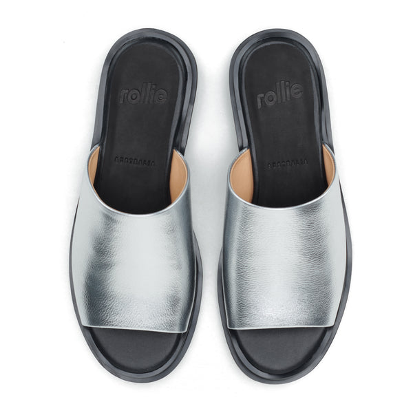 Slide Step Silver/Black