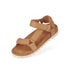 Sandal Tooth Wedge Soft Tan