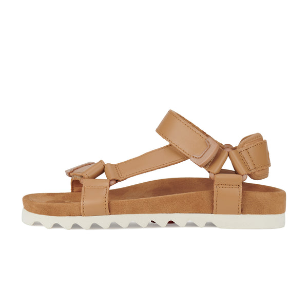Sandal Tooth Wedge Soft Tan
