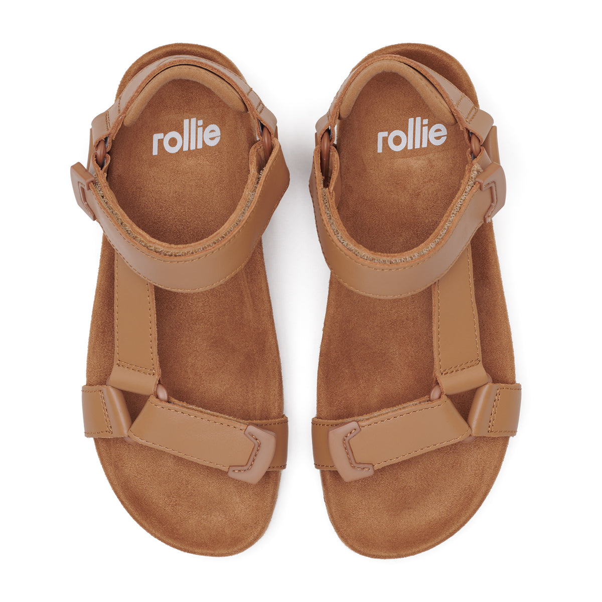Sandal Tooth Wedge Soft Tan