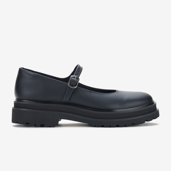 Mary Jane Step All Black