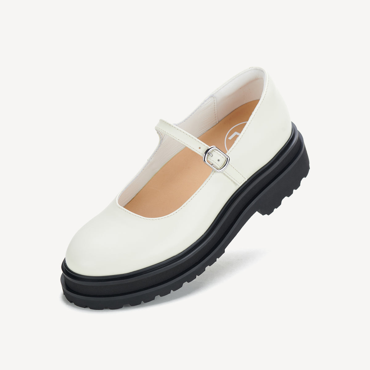 Rollie Mary Jane Step Bone — women's mary jane flat, worn and styled on-foot