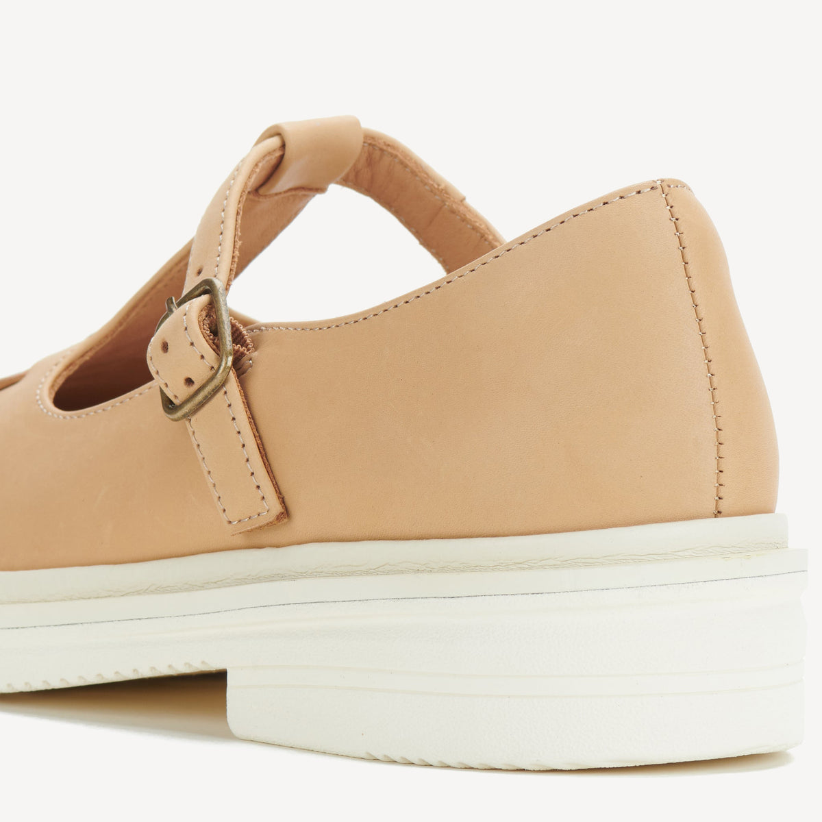 T-Bar Loafer Rise Soft Tan