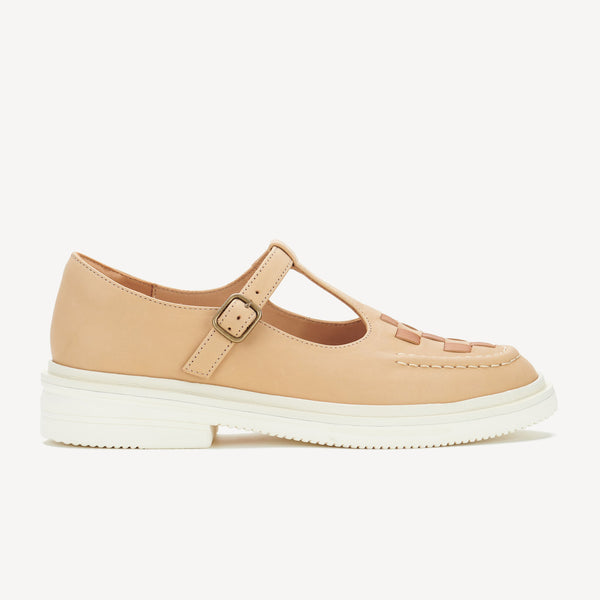 T-Bar Loafer Rise Soft Tan