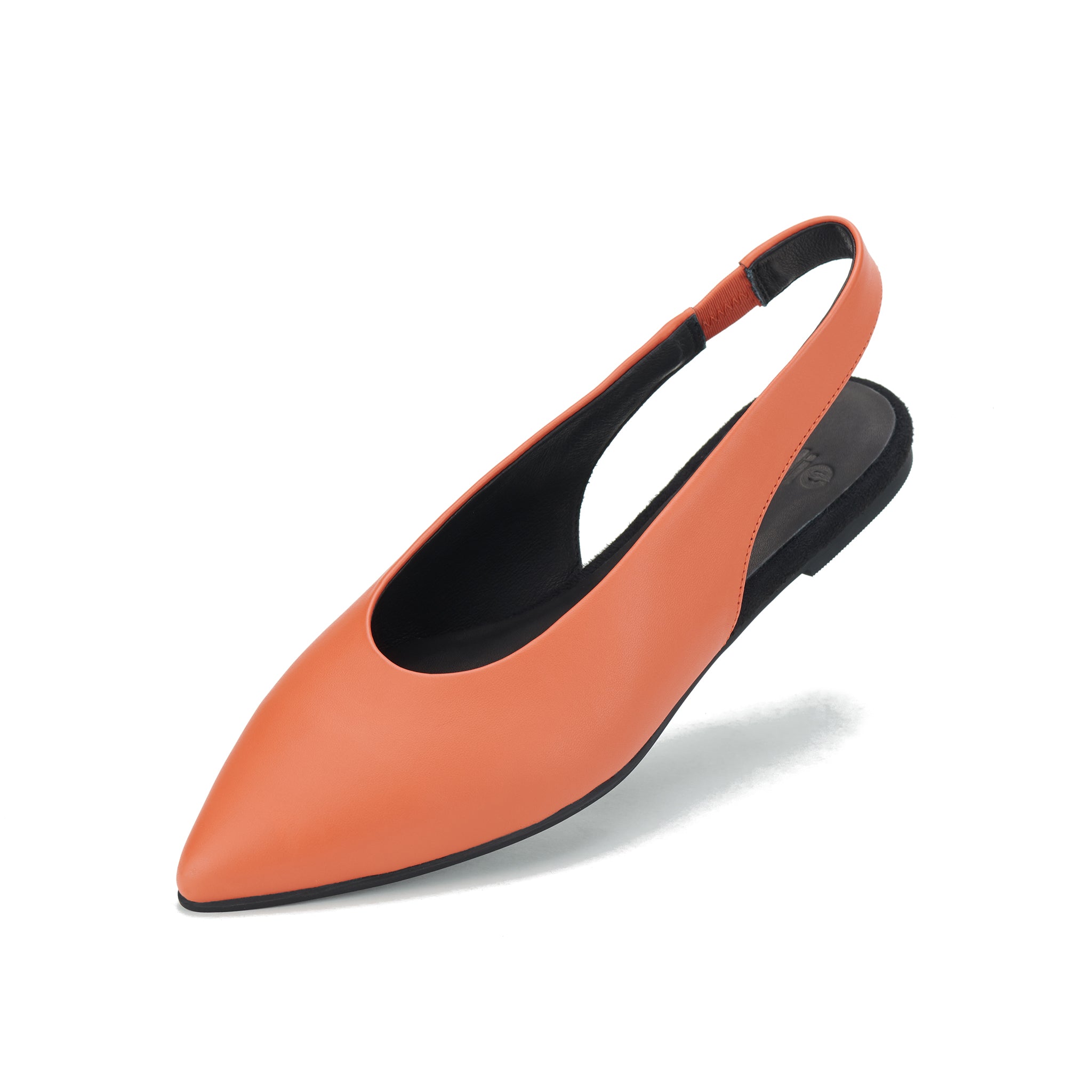 Pointed Slingback Tangerine Rollie Nation