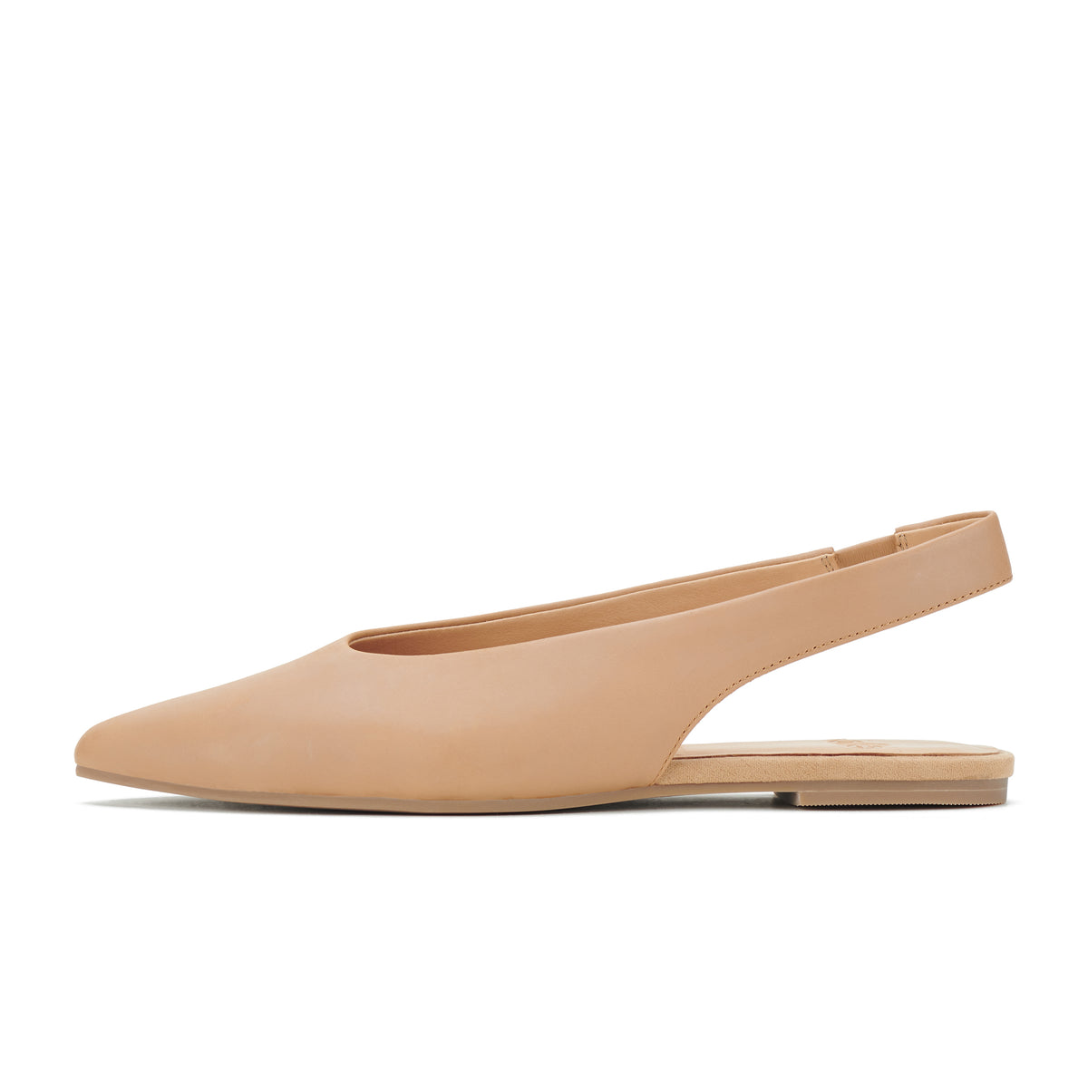 Pointed Slingback Soft Tan â Rollie Nation