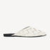 Pointed Mule Soft Woven White
