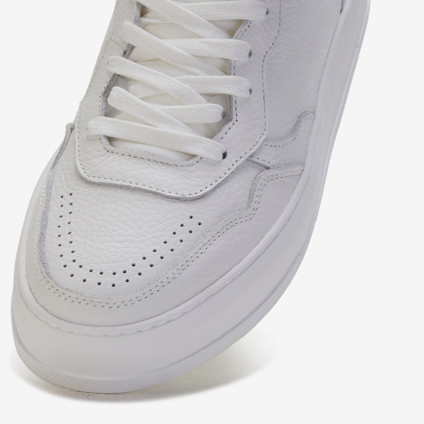 CourtPro Mens Hi White Tumble