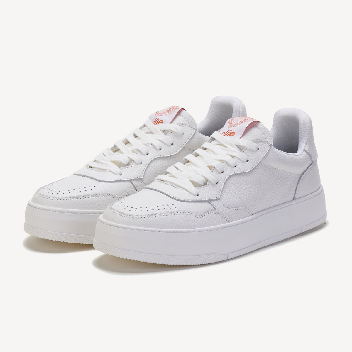 CourtPro Mens Low White Tumble