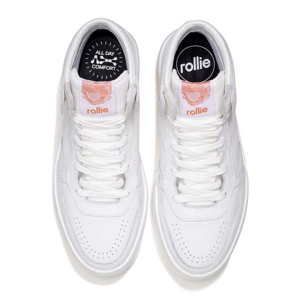 CourtPro Mens Low White Tumble