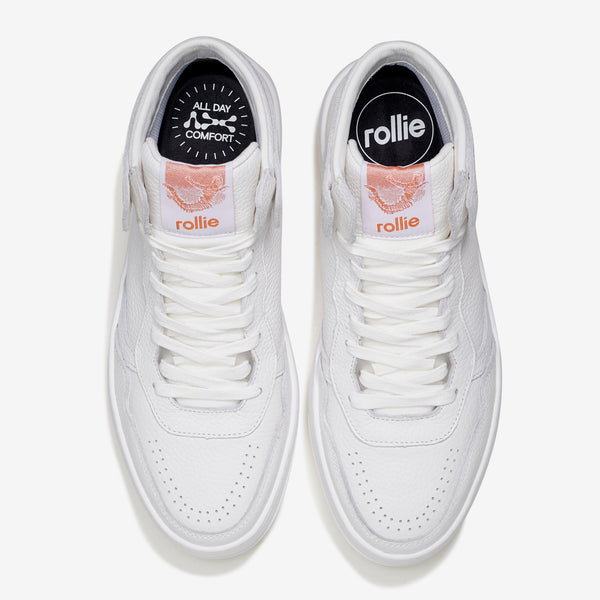 CourtPro Mens Low White Tumble