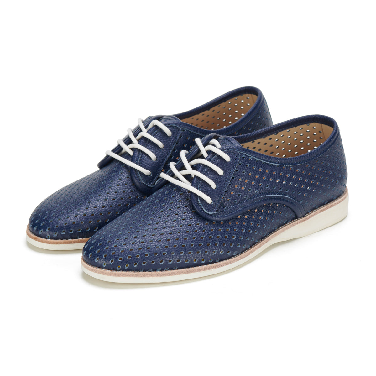 Derby Punch Navy Tumble