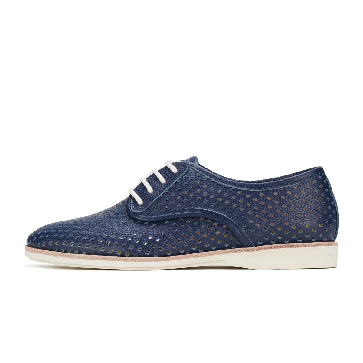 Derby Punch Navy Tumble