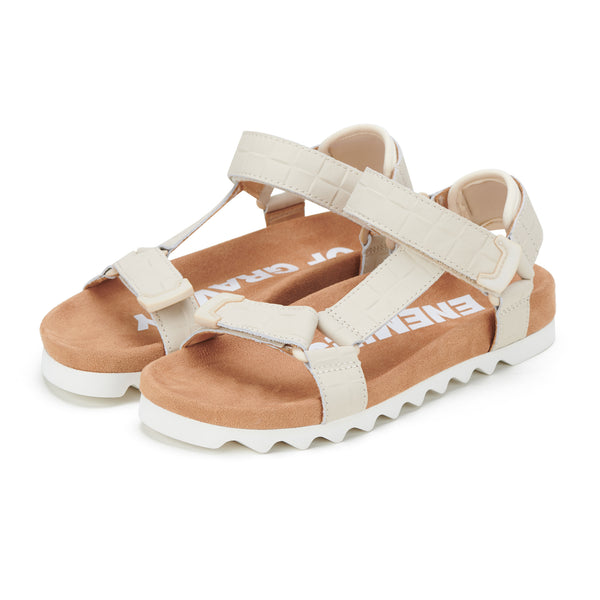 Sandal Tooth Wedge Bone Croc