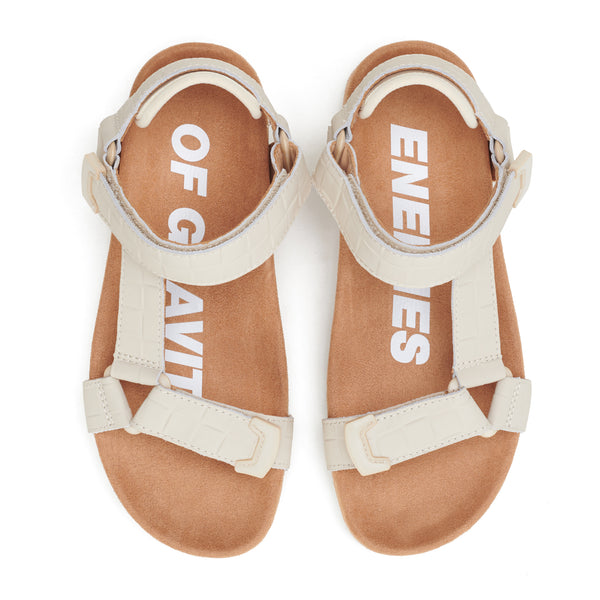 Sandal Tooth Wedge Bone Croc